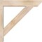 Ekena Millwork Traditional Slat Smooth Outlooker, Douglas Fir, 5 1/2"W x 24"D x 24"H OUT06X24X24TRA06SDF - alternate 4